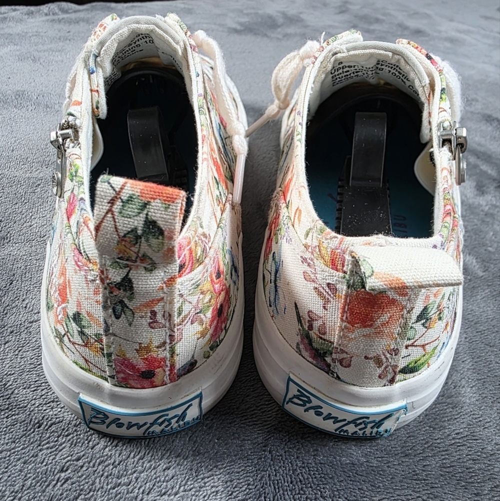 Blowfish Malibu Women's Floral Print Sneakers NWOT - Picture 4 of 10